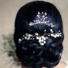 Beaupretty Bridal Hair Comb Women's Hair Accessories Chic Elegant Style Headpiece for Bride view 3