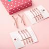 12 Pieces Rhinestone Bobby Pins Decorative Fancy Crystal Hair Clips Shiny Metal X Shaped Barrettes Bling Diamond Wedding Bridal Shower Hair Accessories for Women Ladies Girls (Rose Gold) view 2