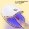 Mini Nail LED Lamp,UV LED Nail Lamp,Portable Mini Nail Dryer, 360 Quick Gel Nail Light,Manicure LED Light for Gel Nail Art Flash Curing Lamp DIY Nail Art & Salon Manicure view 4