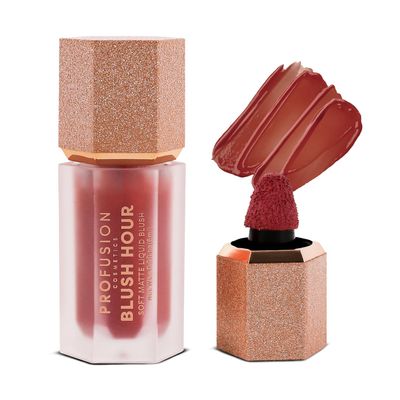 Profusion Cosmetics Blush Hour Lightweight and Long Wearing Soft Matte Cream Blush, Buildable, Natural Finish, Radiant Glow (Cosmo)
