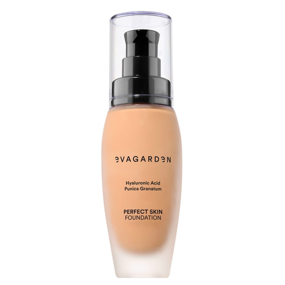 EVAGARDEN Perfect Skin Foundation - Soft Texture Ensures Excellent Coverage and Natural Finish - Visibly Reduces Signs of Aging - Smooth and Moisturizes Your Epidermis - 240 Butterum - 1.01 oz