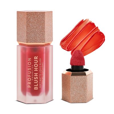 Profusion Cosmetics Blush Hour Lightweight and Long Wearing Soft Matte Cream Blush, Buildable, Natural Finish, Radiant Glow (Paloma)