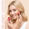 Profusion Cosmetics Blush Hour Lightweight and Long Wearing Soft Matte Cream Blush, Buildable, Natural Finish, Radiant Glow (Paloma) view 3