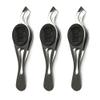 3 PC Professional Eyebrow Removal Tweezers Slant Tip Angled Precision Tip Grip view 1