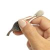 3 PC Professional Eyebrow Removal Tweezers Slant Tip Angled Precision Tip Grip view 2