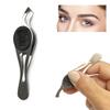 3 PC Professional Eyebrow Removal Tweezers Slant Tip Angled Precision Tip Grip view 3