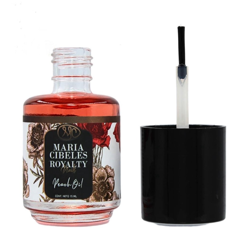 Maria Cibeles Royalty Peach Oil Cuticle Treatment, 0.5 fl oz