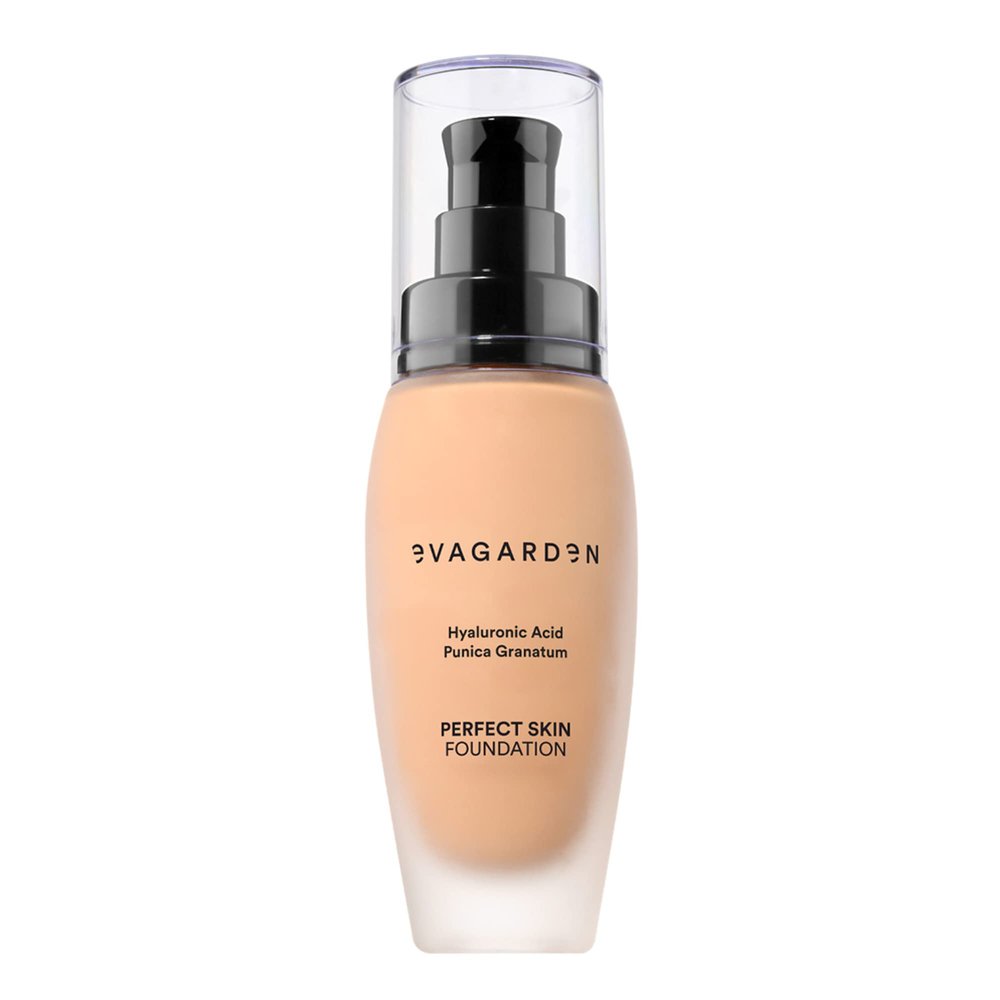 EVAGARDEN Perfect Skin Foundation - Soft Texture Ensures Excellent Coverage and Natural Finish - Visibly Reduces Signs of Aging - Smooth and Moisturizes Your Epidermis - 238 Amber Light - 1.01 oz