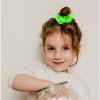 AUEAR Hair Scrunchies, 12 Pack Neon Color Solid Hair Ties Ponytail Hair Bands Scrunchy for Women Girls Hair Accessories, 80s 90s Style, Yellow, Green, Pink, Orange view 2