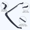8Pcs Banana Hair Clips for Women Thin Hair,Strong Holder 4.3" Large Cute Ponytail Matte Banana Clip Hairs for Fine Hair,No Slip Girl Ladies Beauty Clamp Clasp Clip Xmas New Year Gift Stocking Stuffers view 2