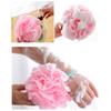 LALAFINA 5pcs Soft Lace Mesh Shower Bath Pouf Exfoliating Bath Sponge for for Daily Skin Care and Relaxation view 2