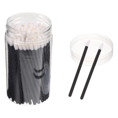 Beaupretty 100pcs Disposable Lip Gloss Applicators Lip Brush Makeup Tools for Easy Application for Home Great Birthdays Holidays