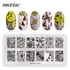 MR.FOX Nail Stamping Plate Set, 5Pcs Nail Art Stamp Kit Templates for Women with Plenty of Images view 3