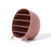 Dressing table Storage Box Desktop Hanger Rack Cosmetics Table Storage for Lipstick, Eyebrow Pencil, Brush, Stationery storage (Cameo Brown) view 1
