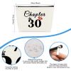 30th Birthday Gifts for Women Makeup Bag 30 Years Old Birthday Gifts for Friend Sister Wife Aunt Coworker Cosmetic Bag 1992 Birthday Gift Ideas Happy Birthday Gifts for Her Travel Cosmetic Pouch view 2