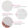 KALLORY Leakproof Makeup Powder Puff Case 3pcs Mini Travel Size Powder Container Portable Compact for Cosmetics view 3