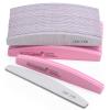 35 Count 100/180 Grit Nail Files and Buffers Kit, Reusable Sanding Buffing Blocks Sponge File Double Sides Emery Boards view 1