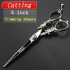 AXEMOORE 6 Inch Professional Hairdressing Scissors Retro Hairdressing Scissors Special Hairdressing Set for Stylist Stainless Steel Multifunctional Scissors Set view 4