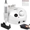 Acrylic Nail Drill-Electric Nail Drill 30000 RPM Electric Nail File with Foot Pedal E File Manicure Set, Nail Grinder for Gel Nails Efile with Drill Bits view 1
