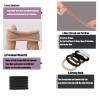 200PCS Guoxi High Elastic Soft Hair Ties Seamless Ponytail Holders for Thick Hair - No Damage Women's & Girl's 5 Colors Scrunchies view 4