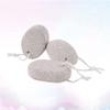 Milisten Tools Care 3pcs Pumice Toilet Pomes Stone Foot Pumice Exfoliating Pumice Rock for for Feet Cleaning Tools Foot Pedicure Tools Foot File Care Natural Pumice Stone view 2