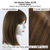 Hat Magic 16" Length Color 8/30 Cocoa Twist - Jon Renau Hairpieces 100% Adjustable Headband Synthetic Hair Addition Comfortable Hair Womens Wig Bundle MaxWigs Hairloss Booklet view 2