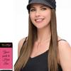 Hat Magic 16" Length Color 8/30 Cocoa Twist - Jon Renau Hairpieces 100% Adjustable Headband Synthetic Hair Addition Comfortable Hair Womens Wig Bundle MaxWigs Hairloss Booklet view 3