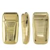 Men's Shaver, Electric Shaver Hair Cleaning Razor Beard Foil Shaving Machine Finishing Tool For Men (Color : Gold) view 4