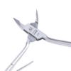 GERMANIKURE Luxury Cuticle Nipper in Leather Case, Double Sharpened, Ethically Made in Solingen Germany view 4