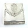 Antique Mirror Purse Powder Compact Vintage 70 Year Old .925 Sterling Silver view 1