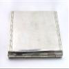 Antique Mirror Purse Powder Compact Vintage 70 Year Old .925 Sterling Silver view 2