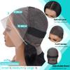 13x4 Body Wave Lace Front Wigs Human Hair Pre Plucked HD Transparent Lace Frontal Wig with Baby Hair 180% Density 9A Glueless Brazilian Human Hair Lace Front Wigs for Black Women Natural Black 28 Inch view 3