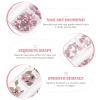FRCOLOR Flatback Crushed Diamond Nail Art Decorations Iridescent Special-Shaped Gems for Manicure Easy Application Lightweight Travel-Friendly for Nail Art and Professionals view 4