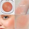 TINTARK Cheeky Blush Compact for Face Cheeks, Talc Free Blusher Palette, Matte Powder Makeup, Natural Healthy, Mauve Pink Magenta Peach Red, Vegan Cruelty Free view 2