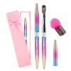 Acrylic Nail Brush - 100% Kolinsky Sable Hair Brush for Acrylic Application - Professional Salon-Grade Tools with Box for Nail Art, Extensions & 3D Carving (Gradient, #10) view 1
