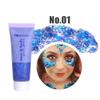 Glitter Gel Multifunctional Eye Glitter Nail Hair Body Face Glitter Gel Art Flash Loose Sequins Cream Festival Glitter Decoration (#04) view 2