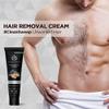 The Man Company Hair Removal Cream for Men Enriched with Charcoal & Turmeric Dermatologically Tested For All Skin Types - Pack of 2 view 2