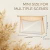 3 Pcs Boho Clear Cosmetic Makeup Bags with Zipper Small Toiletry Bag Multi Purpose Waterproof Pouch Travel Makeup Organizer Cosmetic Pouch for Women Men view 2