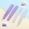 35 Count Nail Files and Buffers 100/180 Grit, Double Sided Emery Boards Sponge Nail Files for Acrylic Nails view 2