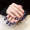 1 Pack of 50 pcs Fusiform Gold Nail Charms Nail Art Kit 3D Nail Charms Nail Gems Nail Rhinestones for Nails Set view 3
