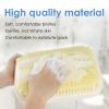 ReignSword Wall Mounted Back Scrubber for Shower, Exfoliating Bath Wash Pad, Hands-Free Back Body Brush Scrubber for Men Women view 2