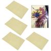 10Pcs Practice, Double Sides Fake Skin A4 Blank 1mm Thick Soft Elastic Silicone Food Grade Easy to Color Fake Skin for Beginners Makeup Eyebrows view 2