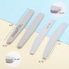 35 Count 100/180 Grit Nail Files and Buffers for Acrylic Nails, Washable Nail Buffer Double Sided Emery Boards Manicure Tools for Nail Tech view 2