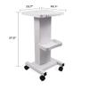LoyalHeartDY Beauty Trolley Cart - Sturdy, Durable, and Load-Bearing with 35x35cm Storage Space view 3