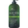 Being Naturals Aloe vera Gel - from 100% Pure Organic Aloe - Natural Raw Moisturizer for Face, Body, Hair. Perfect for Sunburn, Acne, Razor Bumps 16.9 fl oz (Tea Tree, Superfood, Hyaluronic Acid) view 1