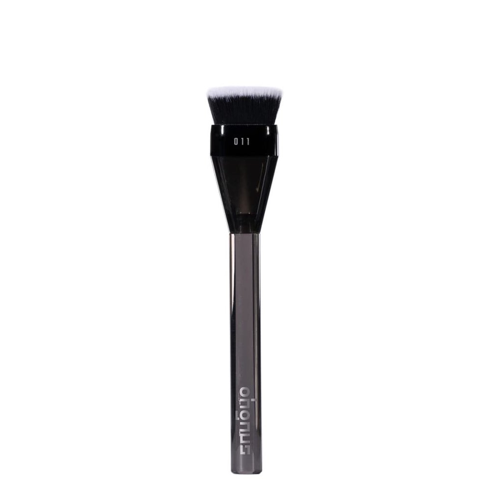 Ohgnus #011 Flat Foundation Brush, Vegan Makeup Brush, K-Beauty