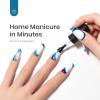 Beetles Blue Teal Gel Polish Set - Dark Navy Turquoise & Jewel Tone Collection Sparkle Gel Polish, Soak Off UV LED Manicure Kit for DIY Nail Art Gift for Girls Women view 4