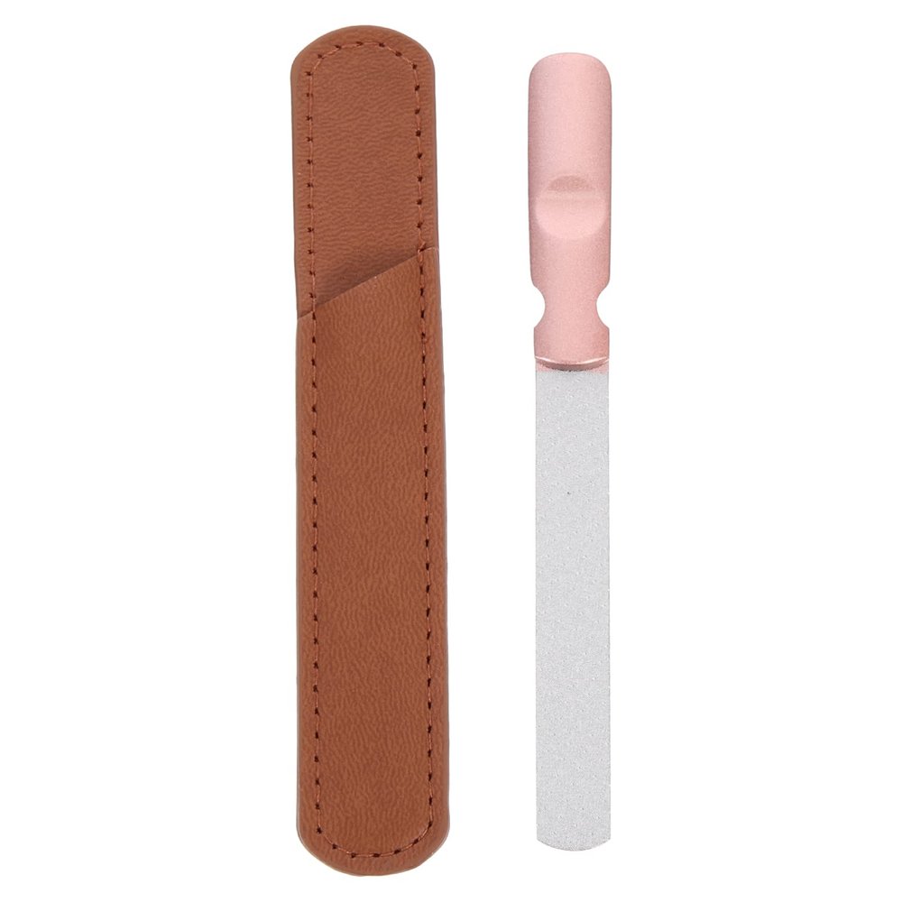 FOMIYES Professional Manicure File Metal Nail File Double-Sided Nail Buffer Strip