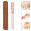 FOMIYES Professional Manicure File Metal Nail File Double-Sided Nail Buffer Strip view 2