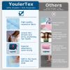 Microfiber Hair Towel Hair Wrap: 2 Pack 10X26 Hair Dryer Towels for Women Absorbent Turban Twist Hair Drying Shower Cap Curly Hair Products for Hair Care Hair Accessories (04 2-Pcs Navy Blue) view 2